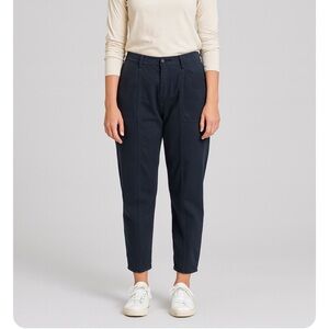 Wrap London cropped Denim Trousers